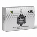 Front and side view of the Royal Honey Platinum box