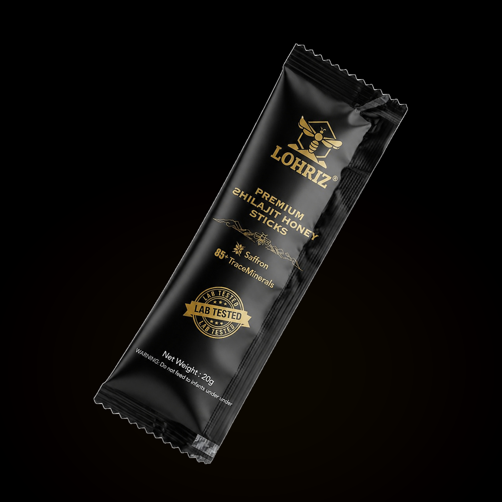 LOHRIZ Premium Shilajit Honey (20g Stick)